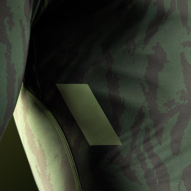Hayabusa Rashguard Apex Kurzarm - Taktisch Grün