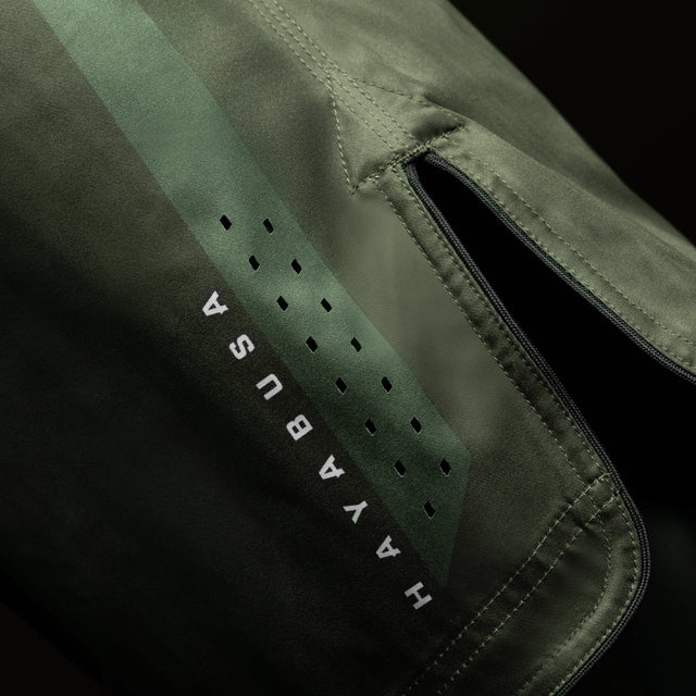 Hayabusa MMA-Shorts Core Lang - Dunkelgrün