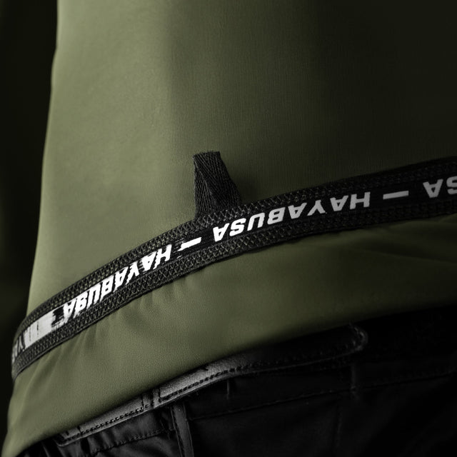 Hayabusa Rashguard Core Langarm - Dunkelgrün