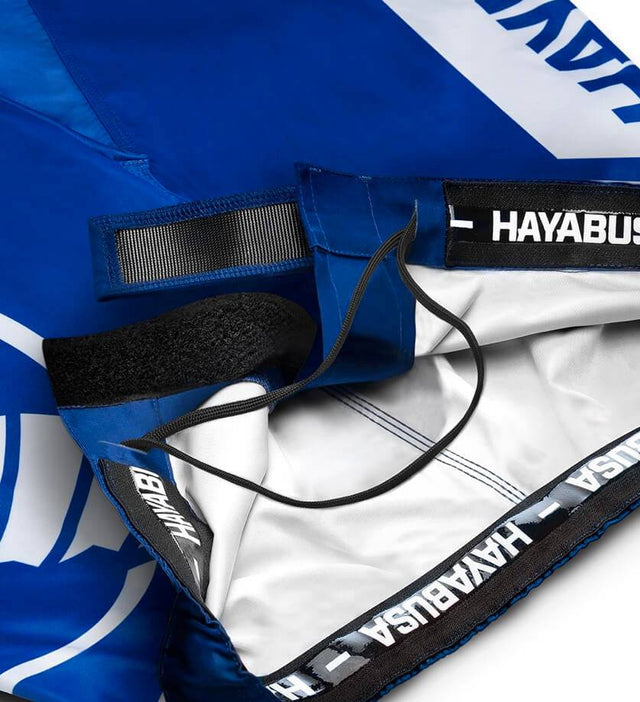 Hayabusa MMA Broekje Icon - Blauw/Wit - The Fight Company Deutschland