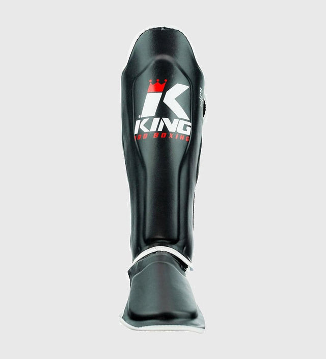 King Schienbeinschoner SG1 - Schwarz/Weiss - The Fight Company Deutschland