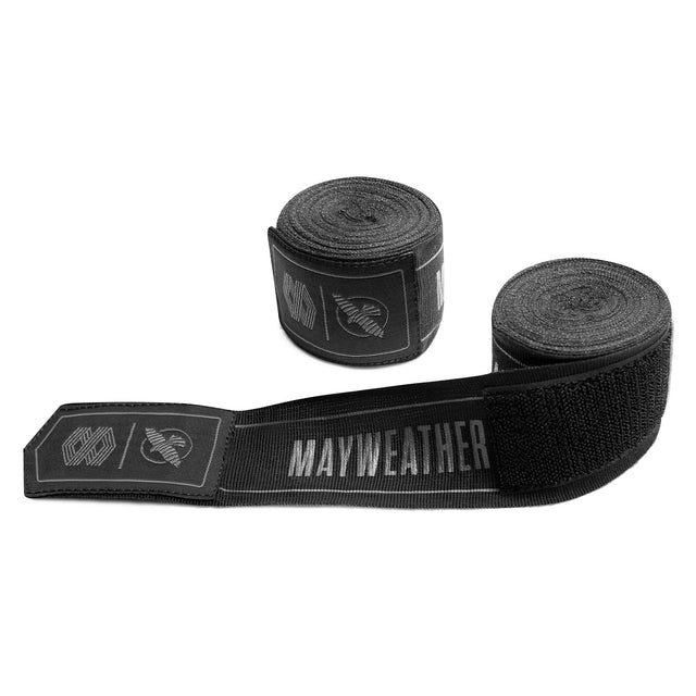 Hayabusa x Mayweather Boxbandagen Stretch - Schwarz/Grau