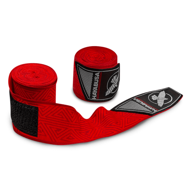 Hayabusa Boxbandagen Perfect Stretch - Rot Tribal
