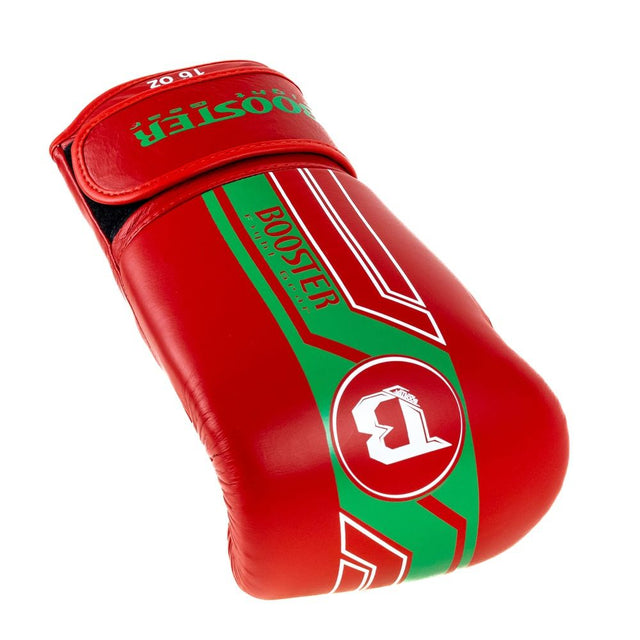 Booster Boxhandschuhe V9 'Morocco' - Rot/Grün
