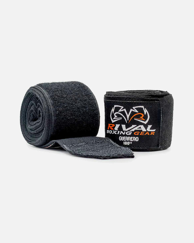 Rival Boxbandagen Guerrero 450 cm - Schwarz