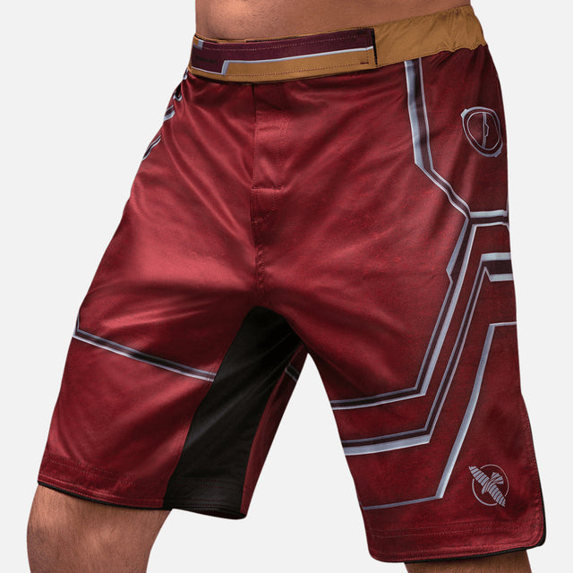 Hayabusa Marvel MMA Shorts Iron Man - Rot