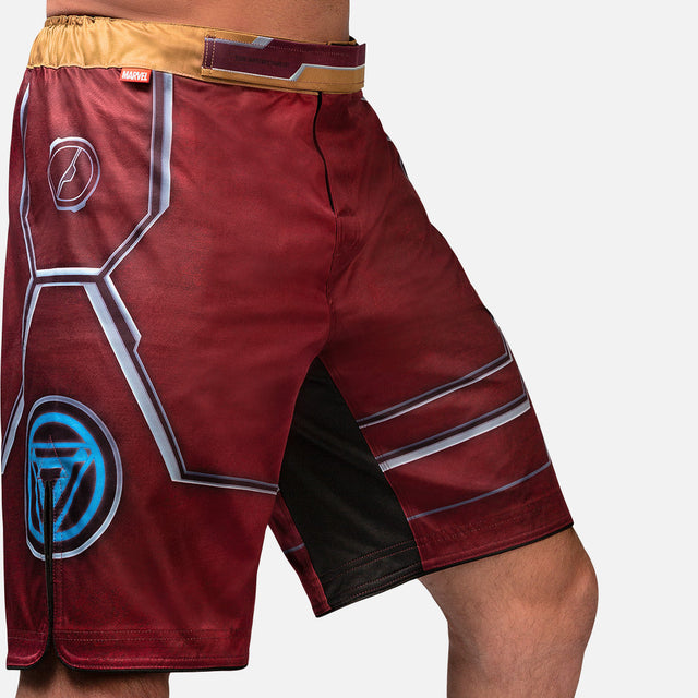 Hayabusa Marvel MMA Shorts Iron Man - Rot