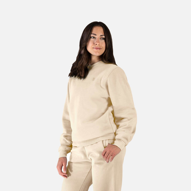 Hayabusa Sweater Essential Crewneck - Beige