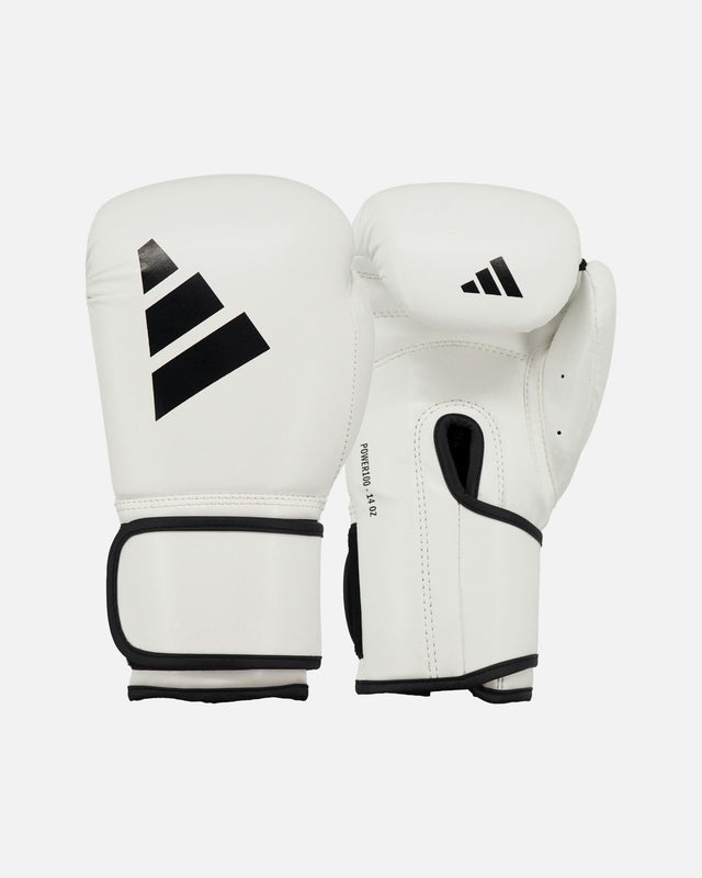 Adidas Boxhandschuhe Power 100 - Weiß/Schwarz