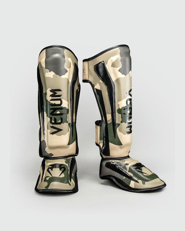 Venum Schienbeinschoner Elite - Khaki/Offwhite
