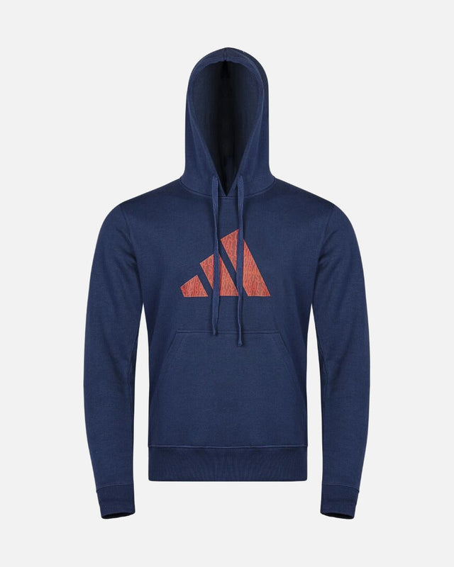 Adidas Hoodie Perfo Script Graphic - Blau