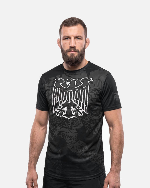 Phantom Athletics T-Shirt EVO Germany Silver Eagle - Schwarz/Grau