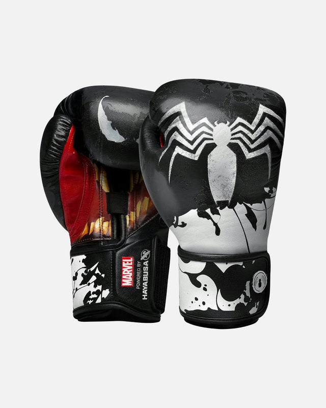 Hayabusa x Marvel Boxhandschuhe Venom - Schwarz/Weiß