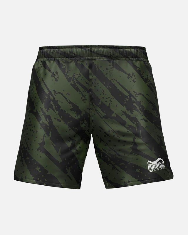 Phantom Athletics MMA Shorts EVO Tiger Camo - Army