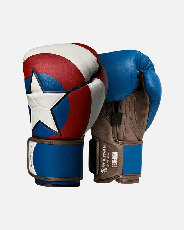 Hayabusa x Marvel Boxhandschuhe Captain America - Rot/Weiß/Blau