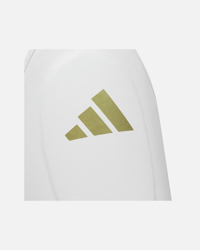 Adidas Schienbeinschoner Speed Thai Shin-n-Step - Weiß/Gold