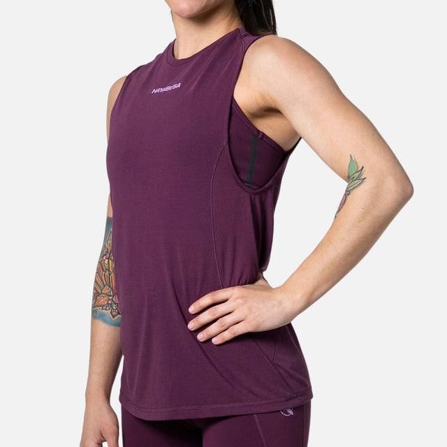 Hayabusa Tank Top Damen - Wein