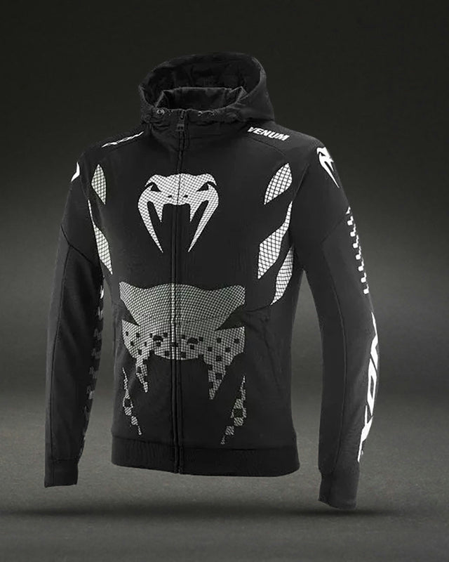 Venum x Ixon Touch-R Motorjacke - Schwarz/Weiß
