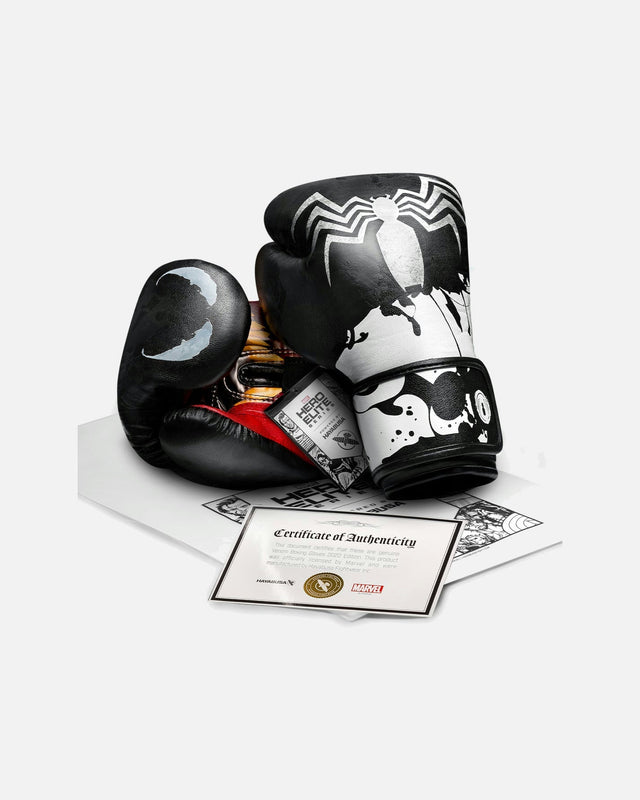 Hayabusa x Marvel Boxhandschuhe Venom - Schwarz/Weiß