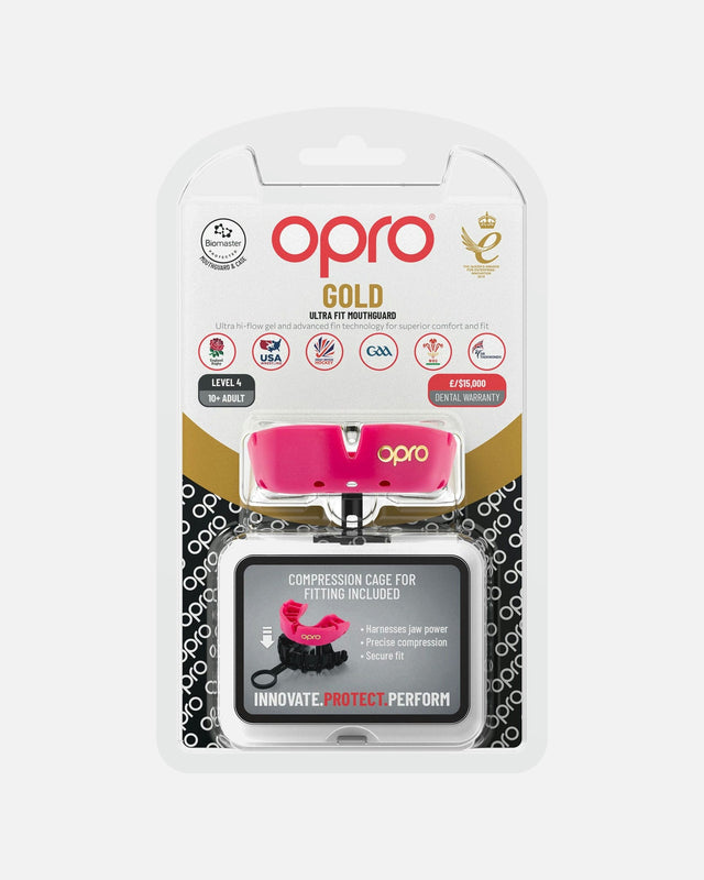 OPRO Mundschutz Gold - Rosa