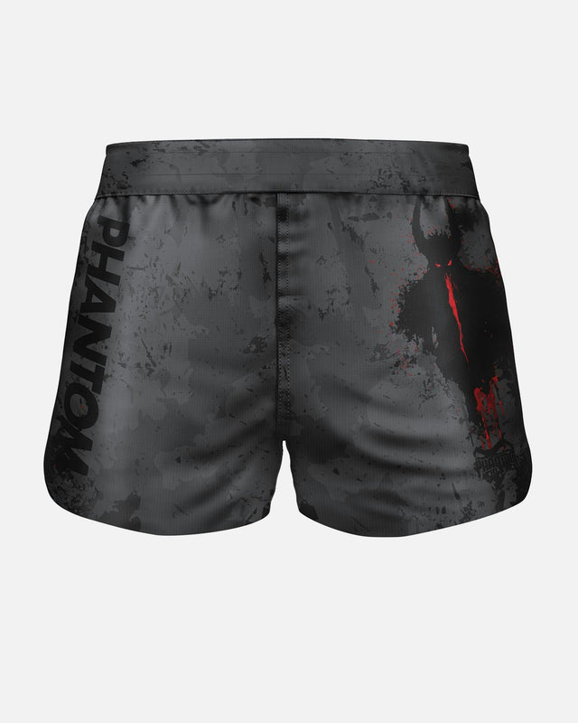 Phantom Athletics MMA Shorts FUSION-R Demon - Schwarz/Grau