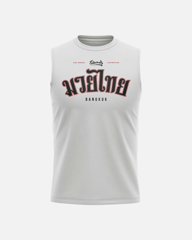 8 WEAPONS Tanktop Bangkok - Weiß/Schwarz