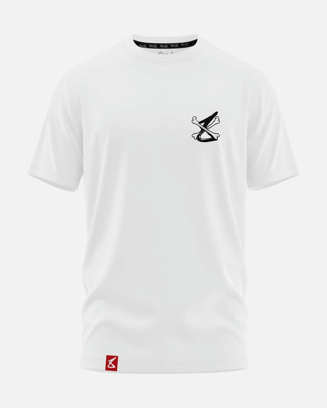 8 WEAPONS T-Shirt Skeleton - Weiß