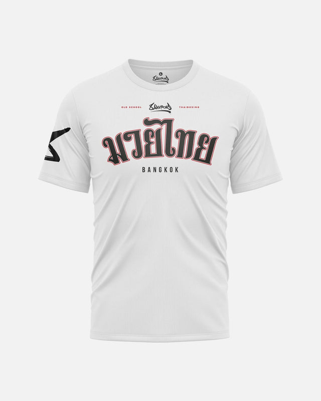 8 WEAPONS T-Shirt Bangkok - Weiß/Schwarz