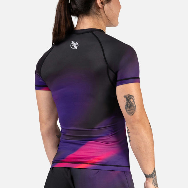 Hayabusa Rashguard Apex Nova Kurzarm Damen - Lila