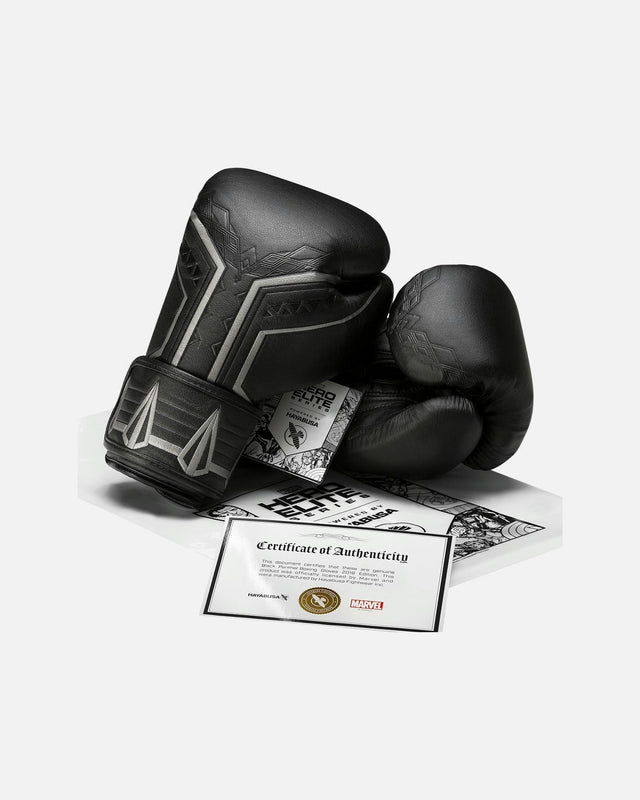 Hayabusa Boxhandschuhe Marvel Black Panther - Schwarz