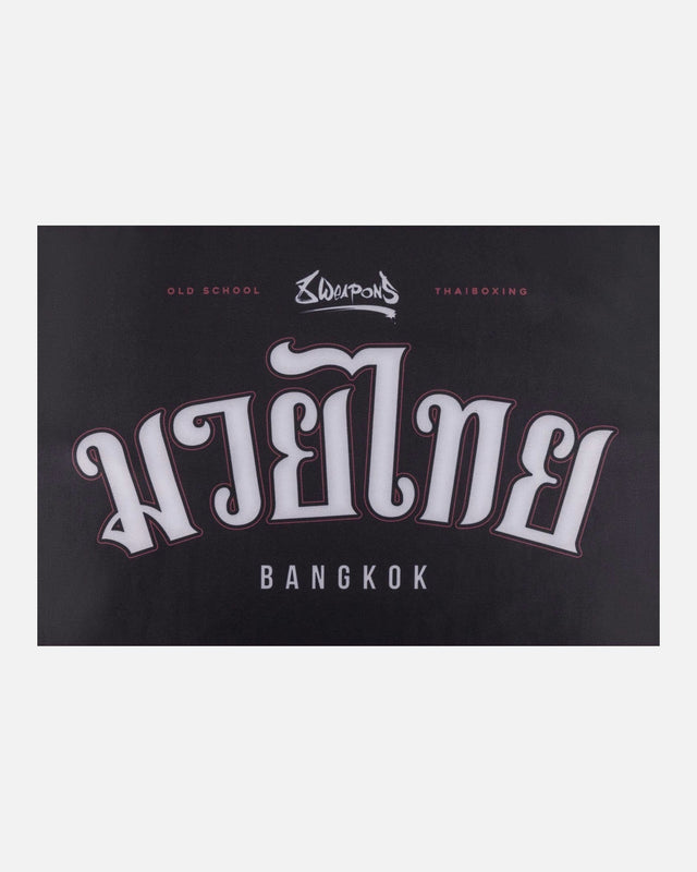 8 WEAPONS T-Shirt Bangkok - Schwarz/Weiß