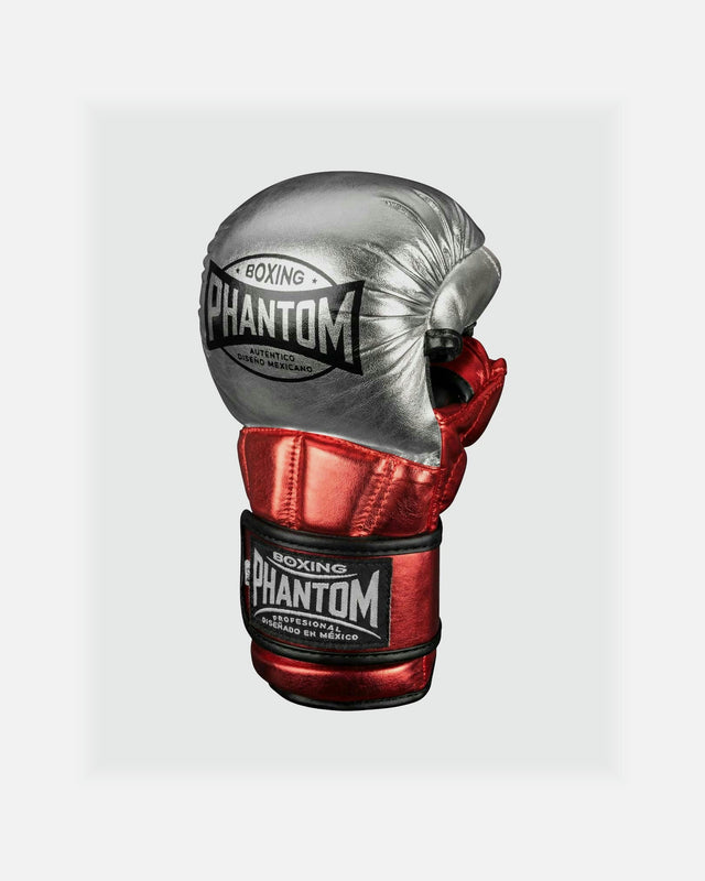Phantom Athletics MMA-Handschuhe Mexico - Silber/Rot