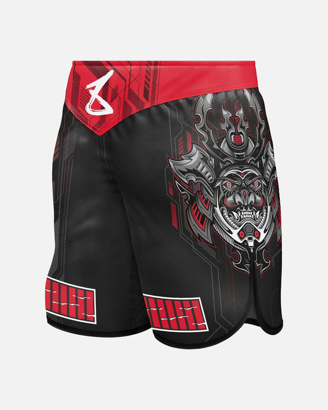 8 WEAPONS MMA Shorts Samurai 2.0 - Schwarz/Rot