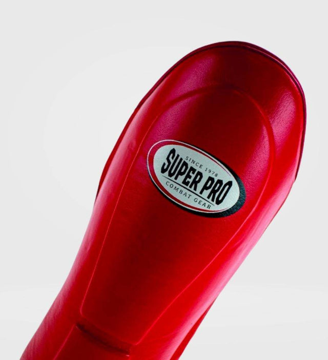 Super Pro Schienbeinschoner Thai Pro - Rot - The Fight Company Deutschland