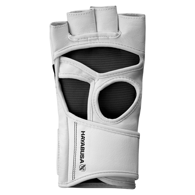 Hayabusa MMA-Handschuhe T3 - Weiß/Schwarz