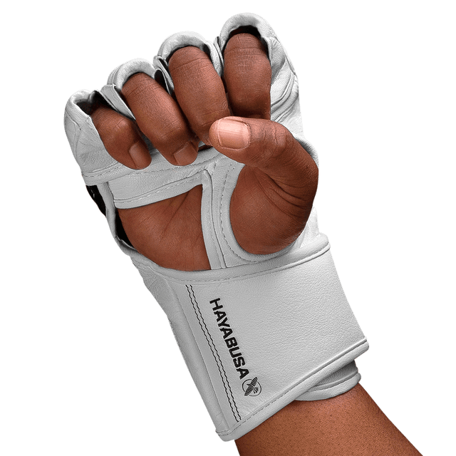 Hayabusa MMA-Handschuhe T3 - Weiß/Schwarz