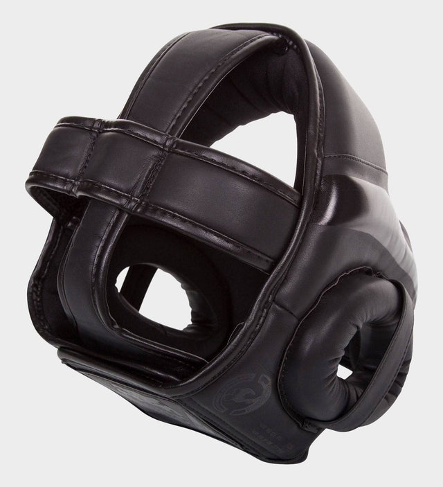 Venum Kopfschutz Elite - Schwarz/Schwarz - The Fight Company Deutschland