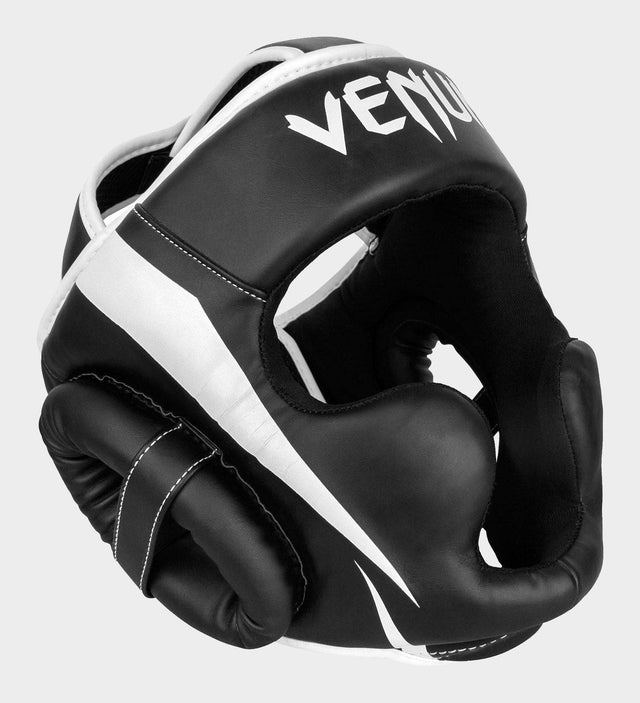 Venum Kopfschutz Elite - Schwarz/Weiss - The Fight Company Deutschland