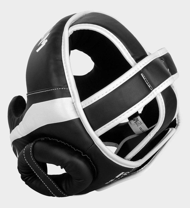 Venum Kopfschutz Elite - Schwarz/Weiss - The Fight Company Deutschland