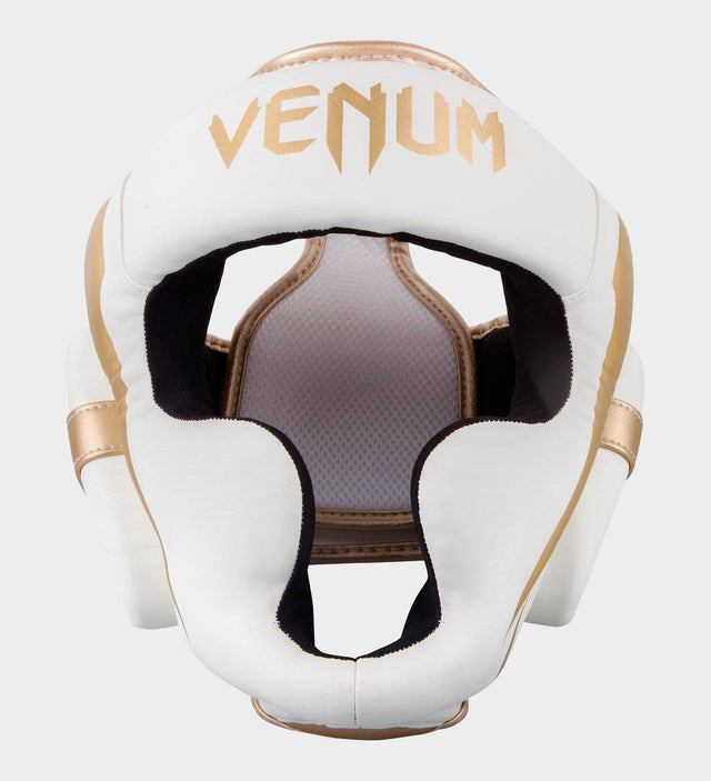 Venum Kopfschutz Elite - Weiss/Gold - The Fight Company Deutschland