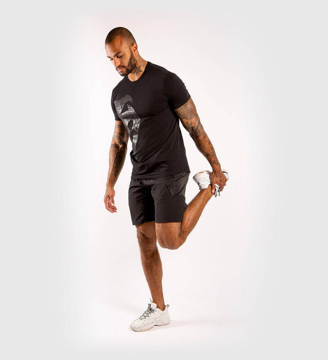 Venum T-shirt Giant - Schwarz/Schwarz - The Fight Company Deutschland