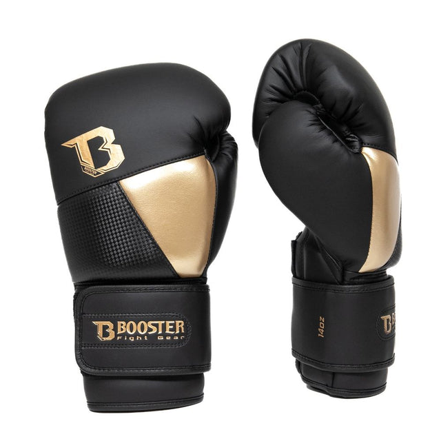 Booster Boxhandschuhe BG 'XXX' - Schwarz/Gold