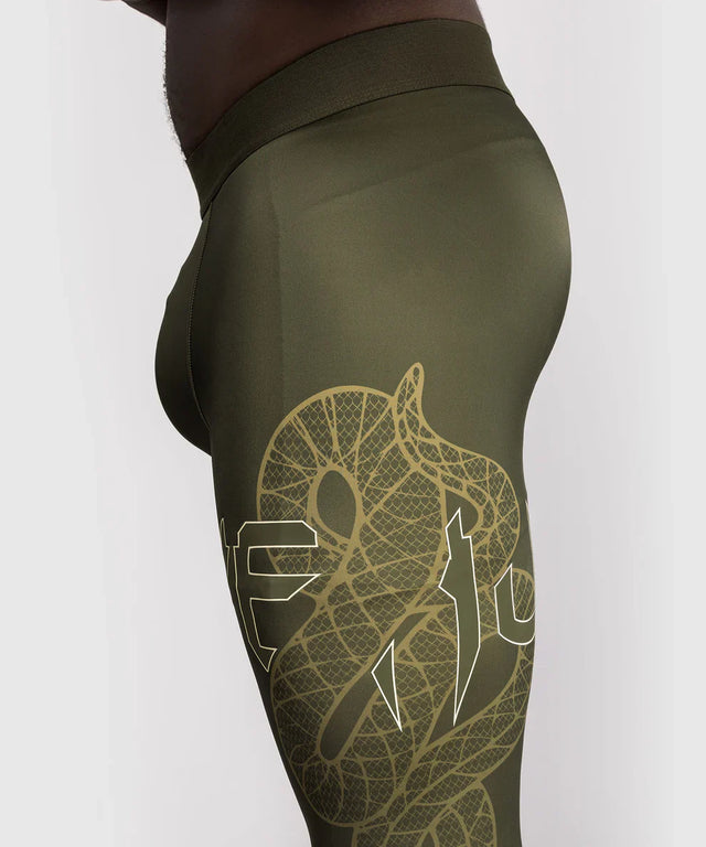 Venum Spats Serpenti – Khaki-Grün