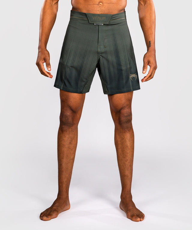 Venum MMA Shorts Stealth - Khaki/Dunkelgrün