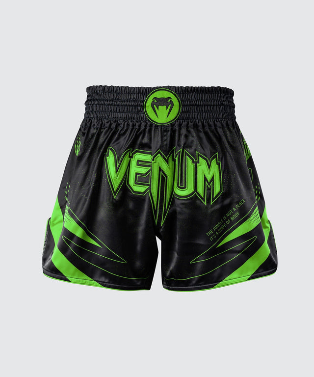 Venum Muay Thai Shorts Amazonia Reborn - Schwarz/Grün