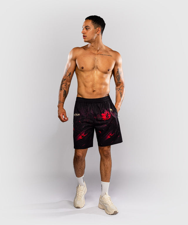 Venum Trainingsshorts x Jujutsu Kaisen Itadori - Schwarz/Rot
