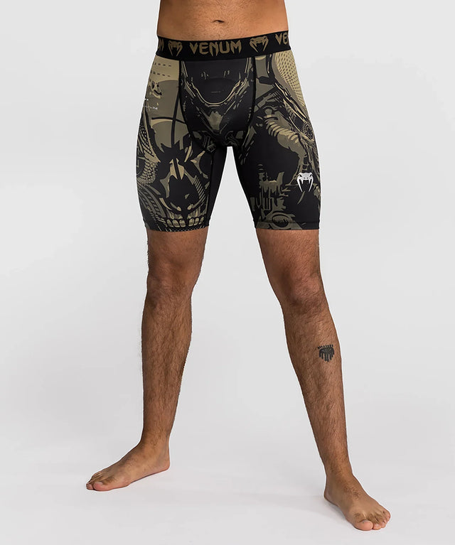 Venum Kompressionsshorts Invader – Schwarz/Sand