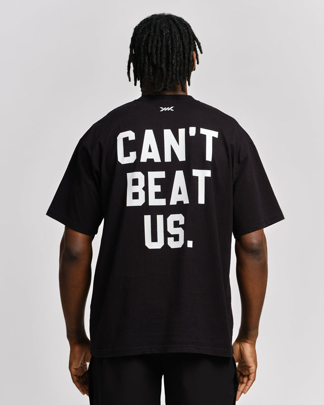 Caged T-Shirt „CBU” – Schwarz