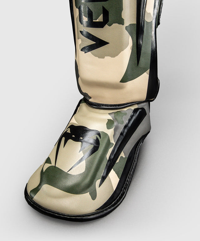 Venum Schienbeinschoner Elite - Khaki/Offwhite
