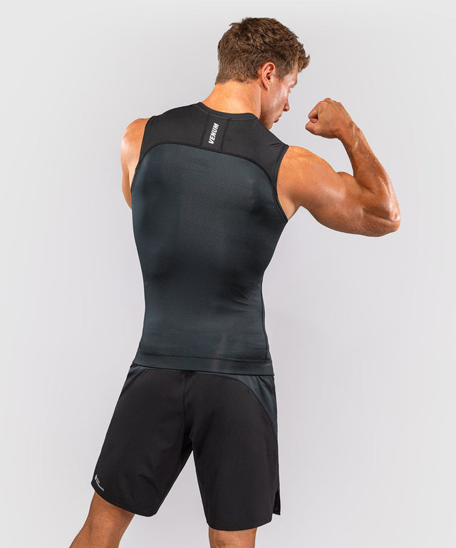 Venum Rashguard G-Fit Scale Ärmellos - Schwarz